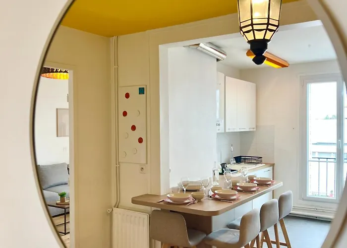 L'ecume, Avec Wifi, En Centre-ville De شقة *