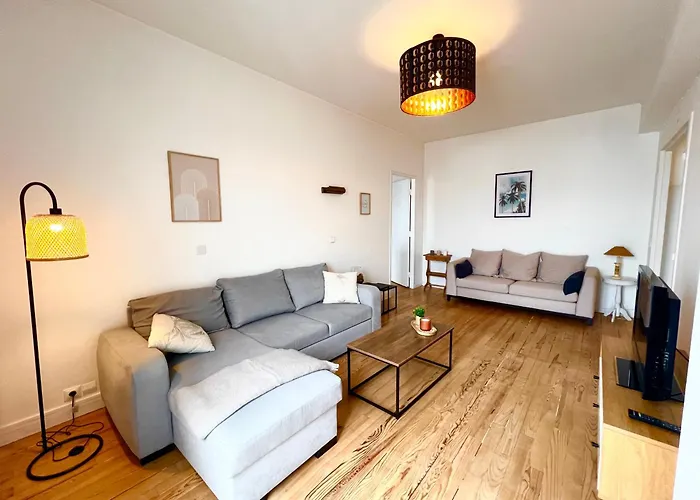 L'ecume, Avec Wifi, En Centre-ville De شقة *