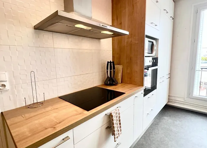 L'ecume, Avec Wifi, En Centre-ville De Apartamento