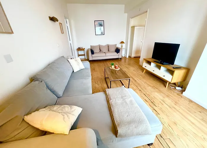 L'ecume, Avec Wifi, En Centre-ville De شقة *