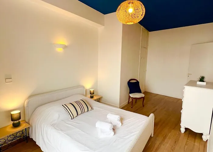 L'ecume, Avec Wifi, En Centre-ville De شقة رويا