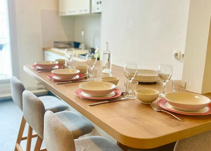 L'ecume, Avec Wifi, En Centre-ville De شقة *